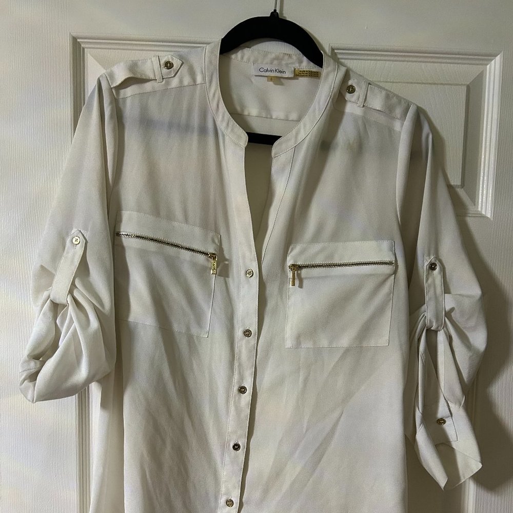 Calvin Klein Dress Blouse